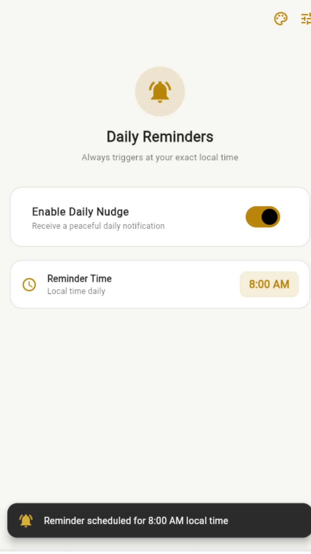 Mindfulness Bell: Zen & Focus screenshot