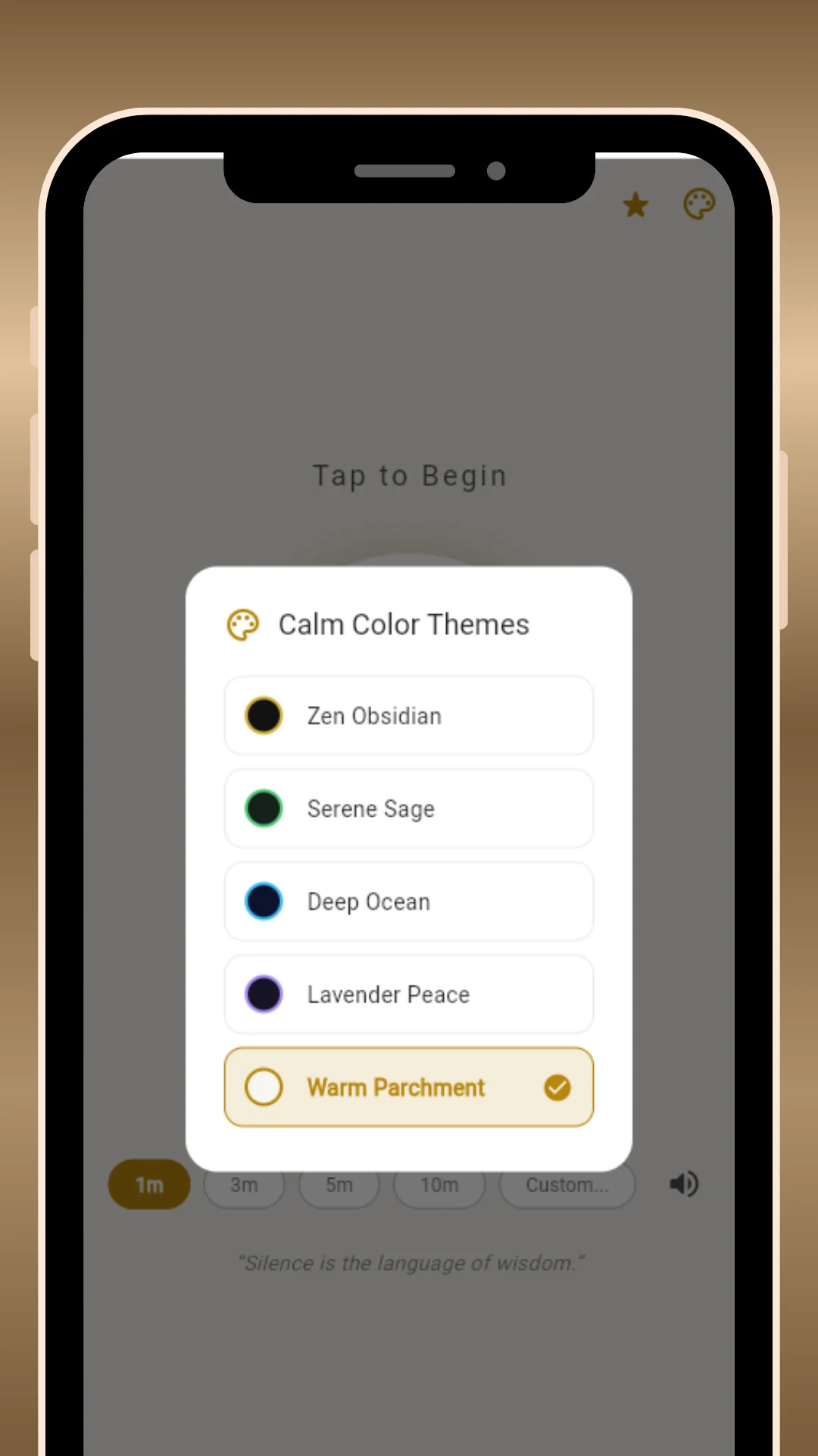 Mindfulness Bell: Zen & Focus screenshot
